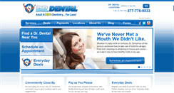 Desktop Screenshot of mydrdental.com