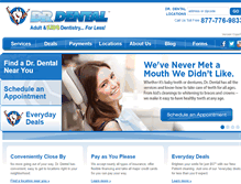 Tablet Screenshot of mydrdental.com